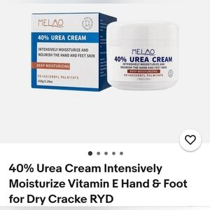 White 40% Urea Cream for Deep Moisturizing